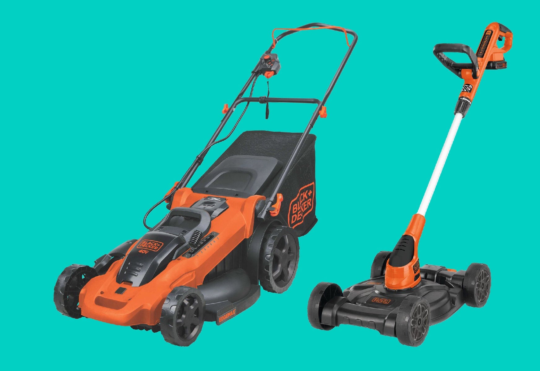 Black-and-decker lawn mower options