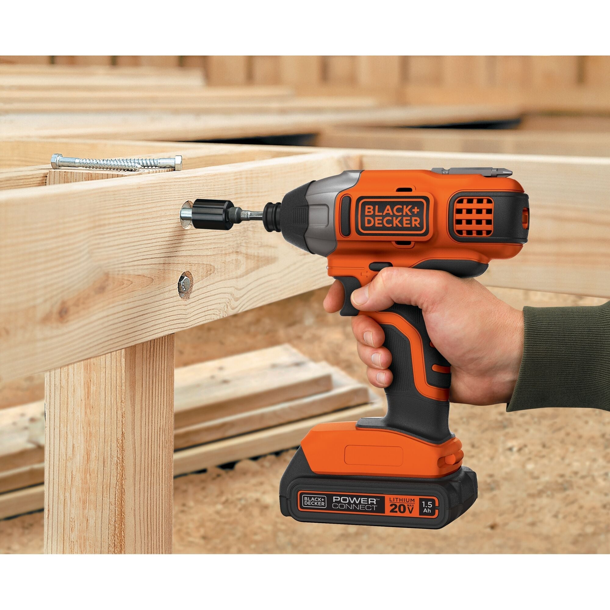 Black-and-decker impact drill