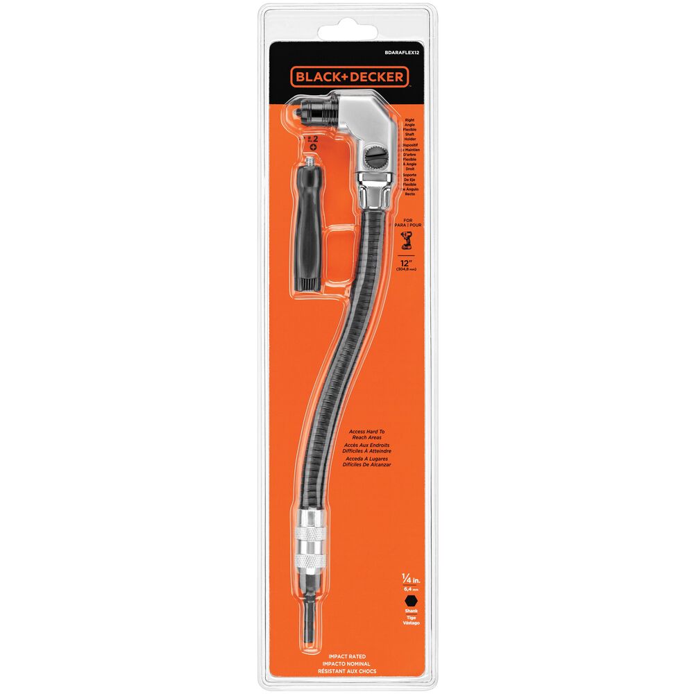 BLACK AND DECKER 12-Inch Right Angle Flexible Shaft Holder