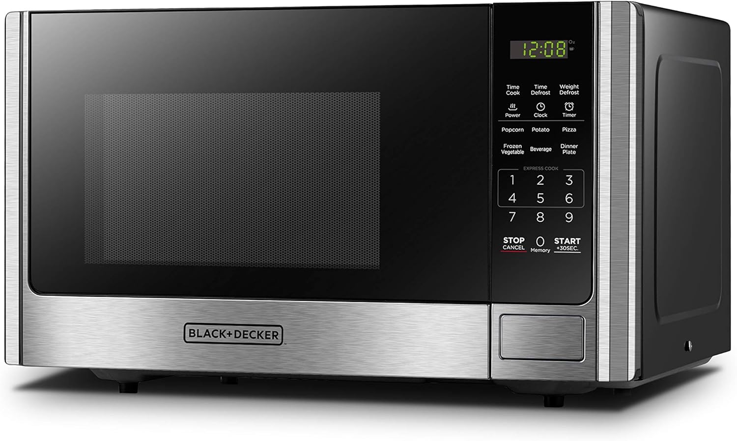 BLACK+DECKER® Countertop Microwave, Stainless Steel