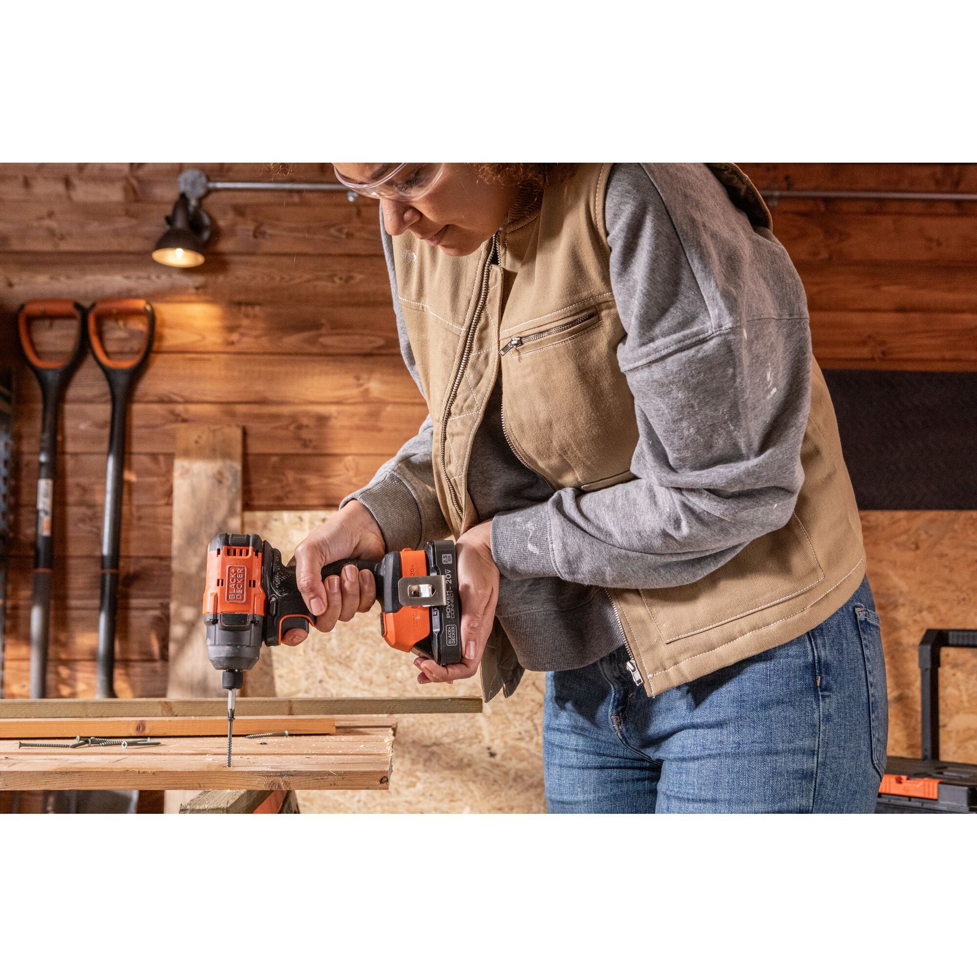 BLACK+DECKER® 20V MAX* POWERCONNECT™ Cordless Brushless Impact Driver Kit (Battery & Charger Included)