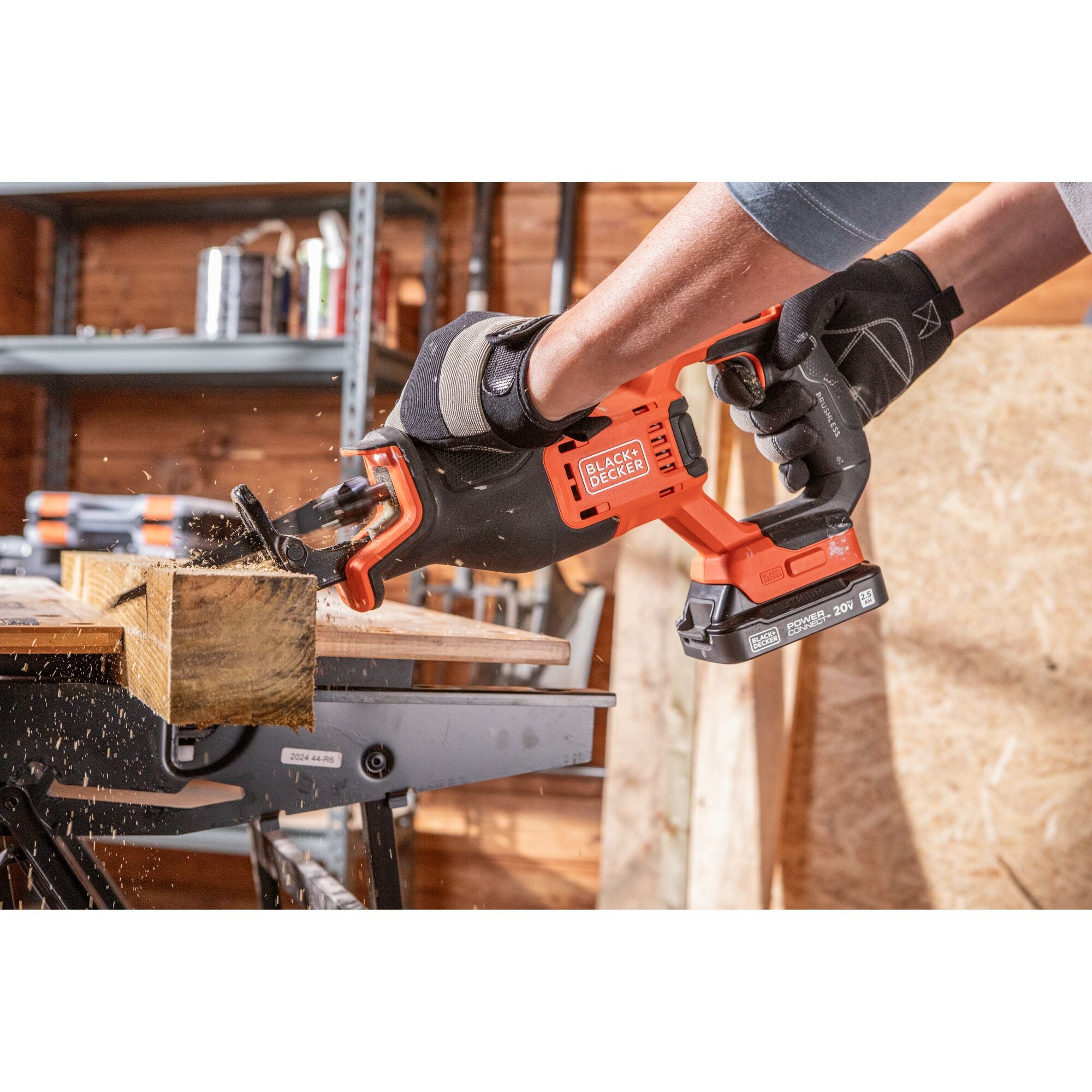 BLACK+DECKER® 20V MAX POWERCONNECT™ Cordless Brushless Reciprocating Saw Kit
