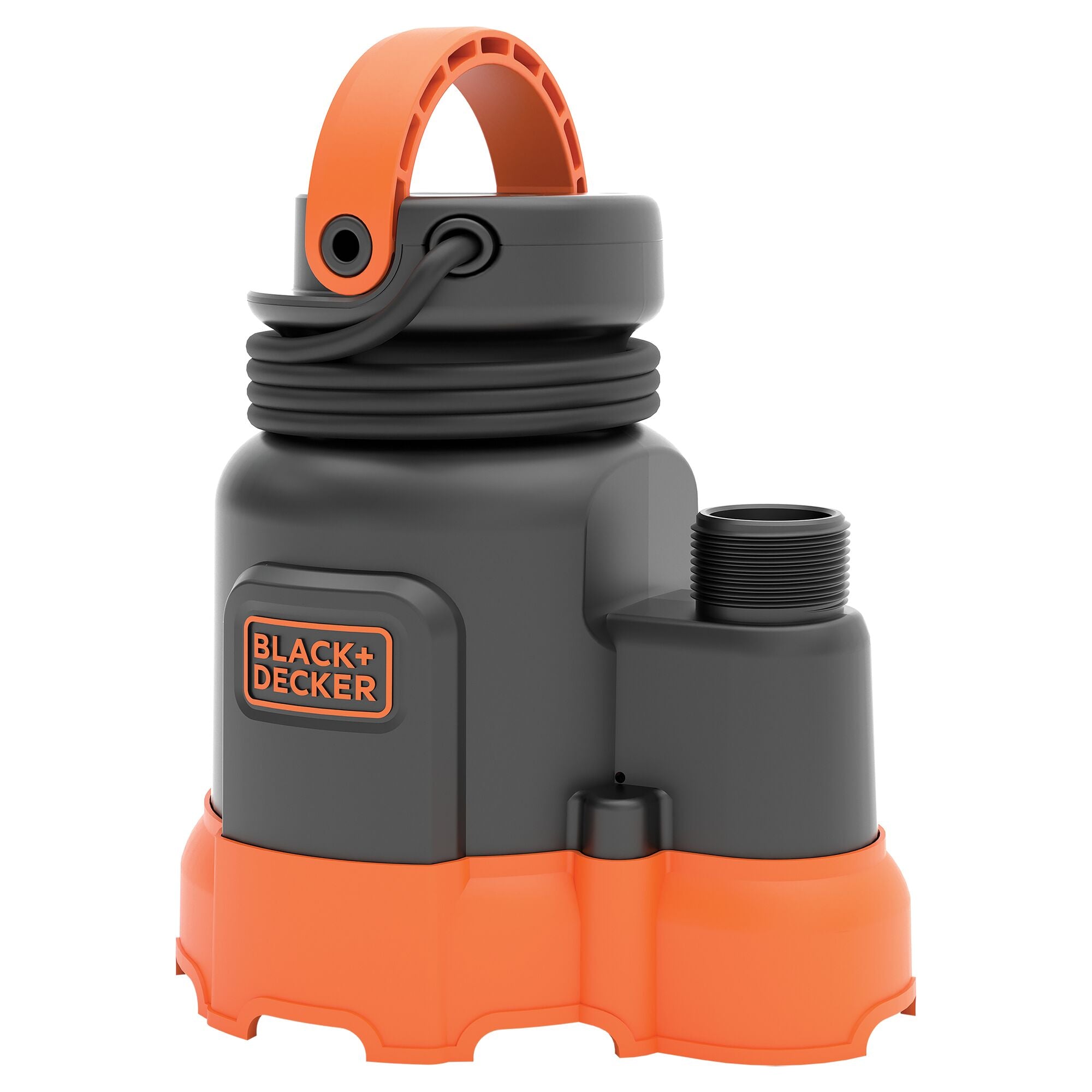 The Black-and-decker®  1-4hp  water pump reinforced thermoplastic submersible with garden hose adapter main view
