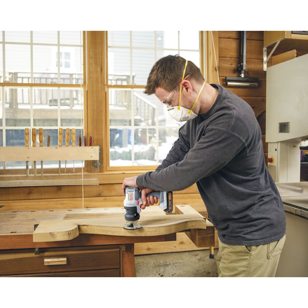 Black-and-decker MATRIX router attachment