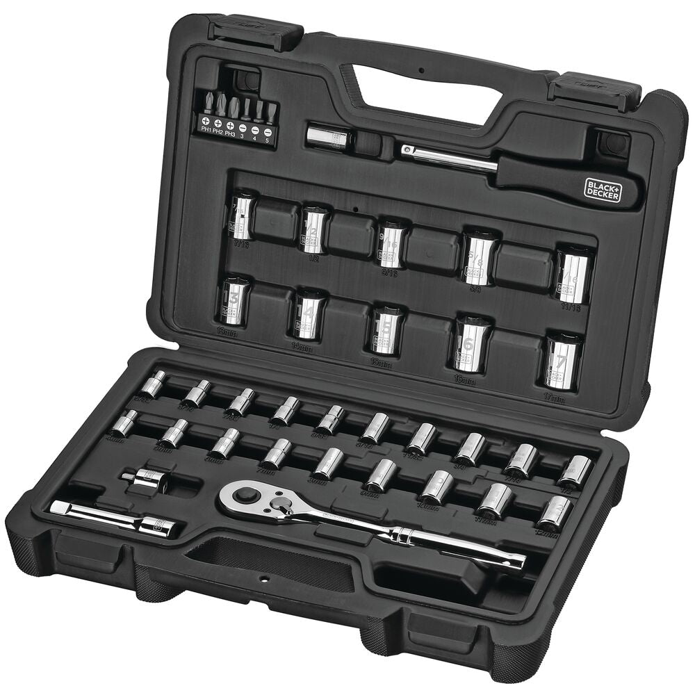 Black and decker Socket Set, 40-Piece
