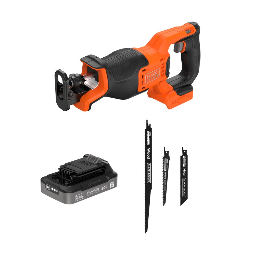 BLACK+DECKER® 20V MAX POWERCONNECT™ Cordless Brushless Reciprocating Saw Kit