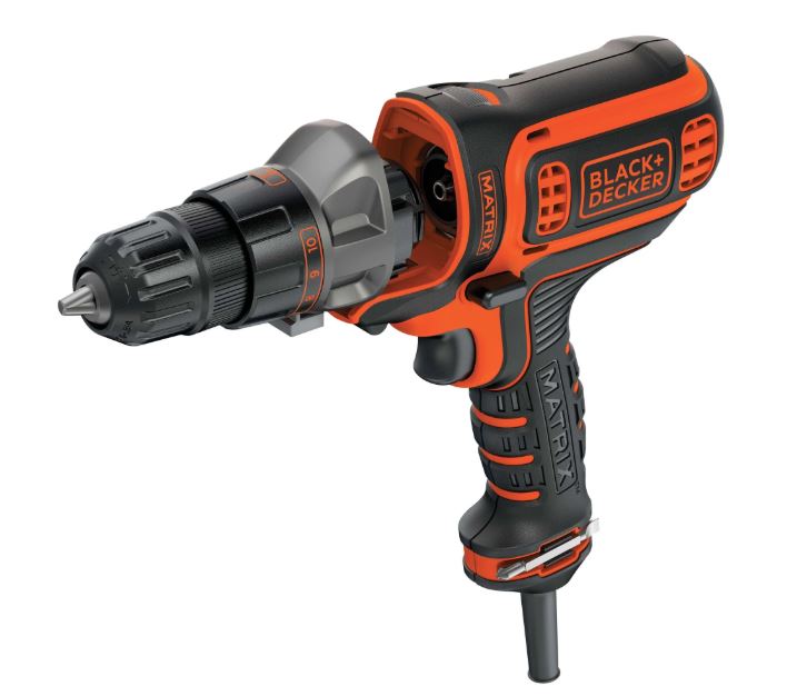 Black-and-decker MATRIX™ 2-kit 4A Corded Drill & Oscillating