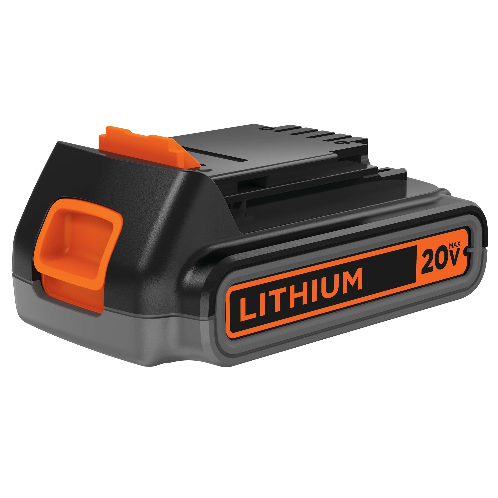 20 volt MAX 2.0 Amp per hour lithium battery pack.