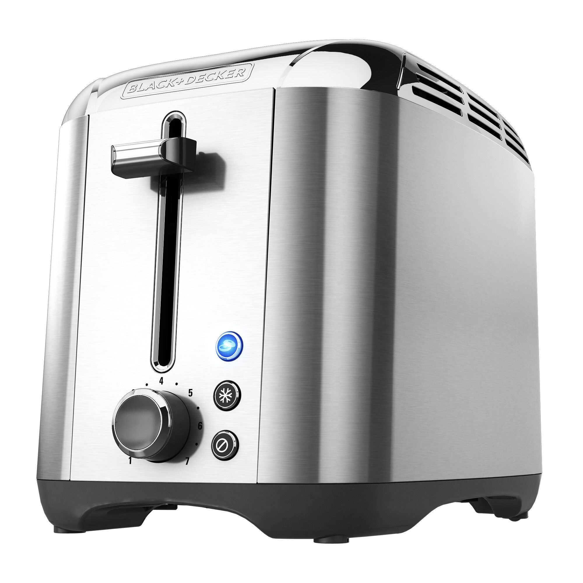 2 Slice Toaster Rapid Toast Stainless Steel.