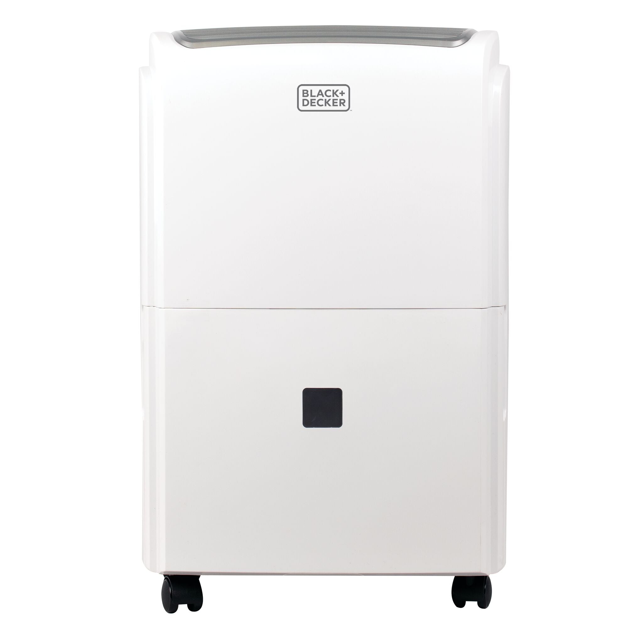 50-Pint Energy Star Portable Dehumidifier With Led Display And Built-In Pump on white backgorund