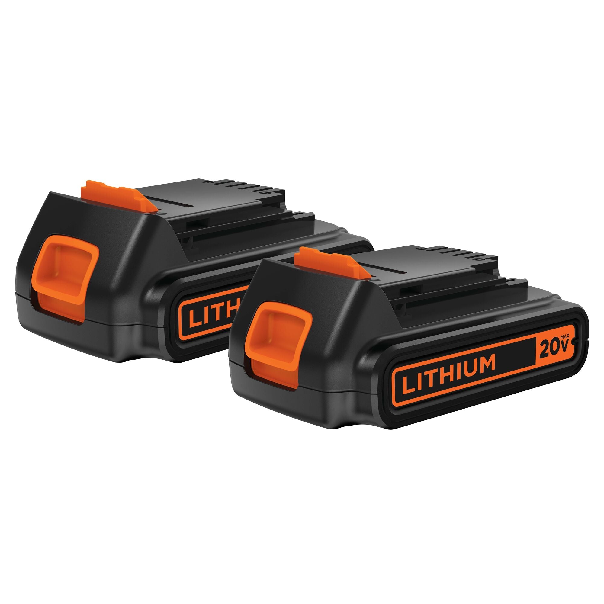 Black-and-decker 20 volt powerconnect lithium battery 1.5 amp hour 2-pack