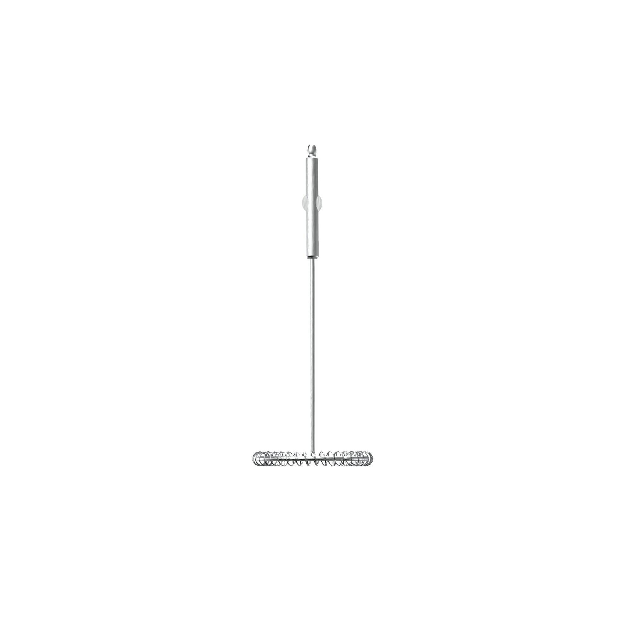 Front view of the Black-and-decker kitchen wand(TM) milk frother attachment