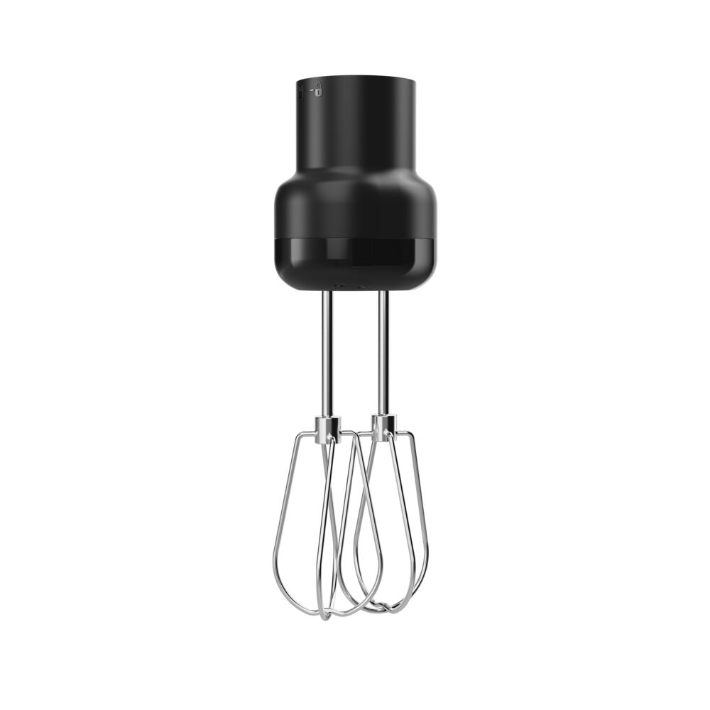 Profile front view of the Black-and-decker kitchen wand hand mixer attachment