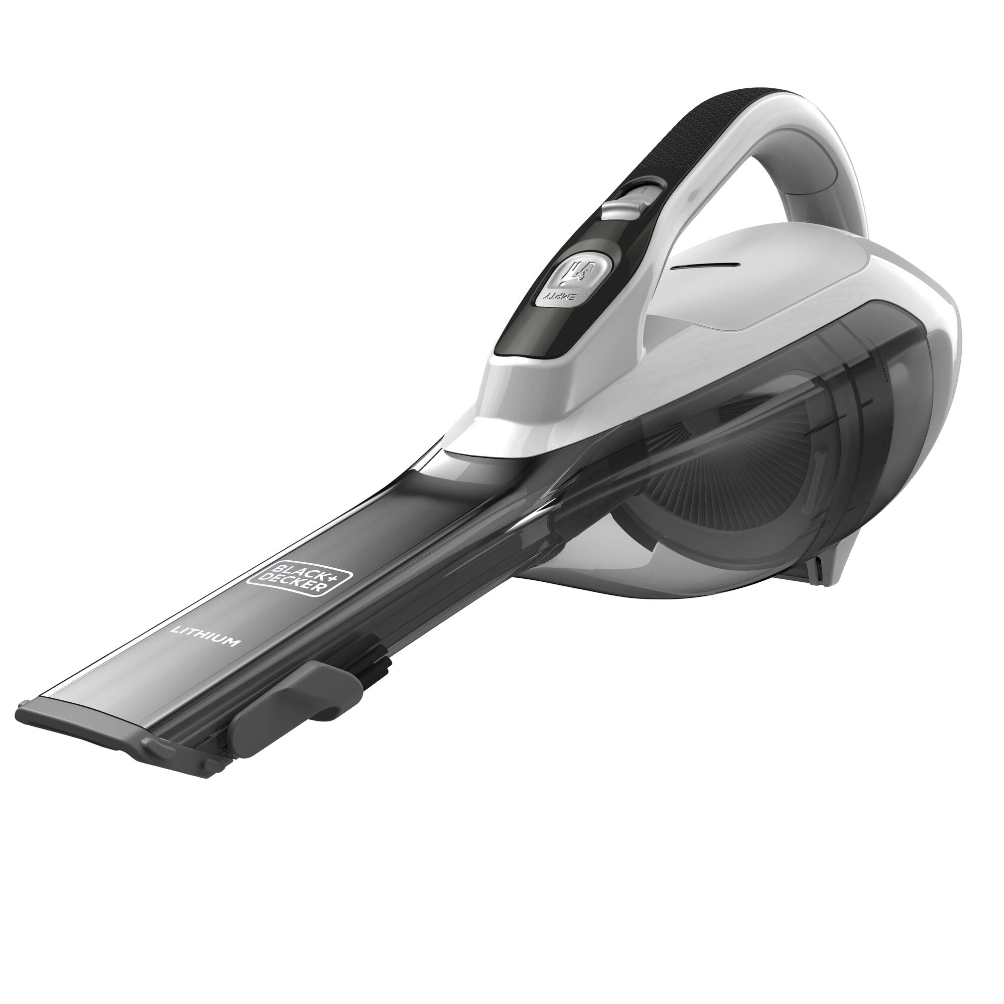 Profile of dustbuster advanced clean cordless hand vacuum.