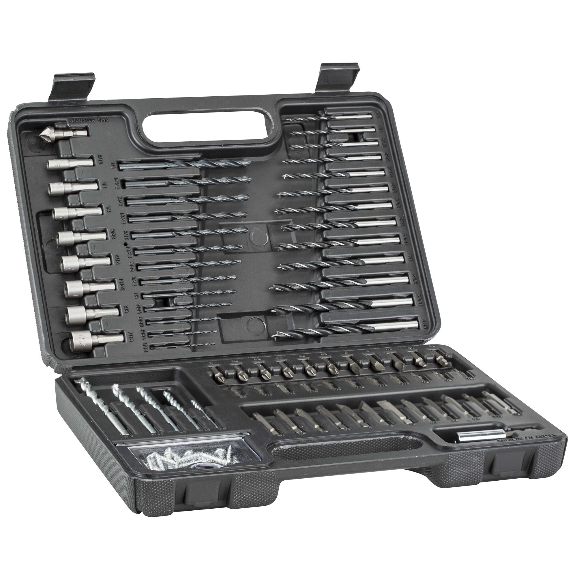 Profile of black and decker screwdriver bit set or drill bit set 109 piece.