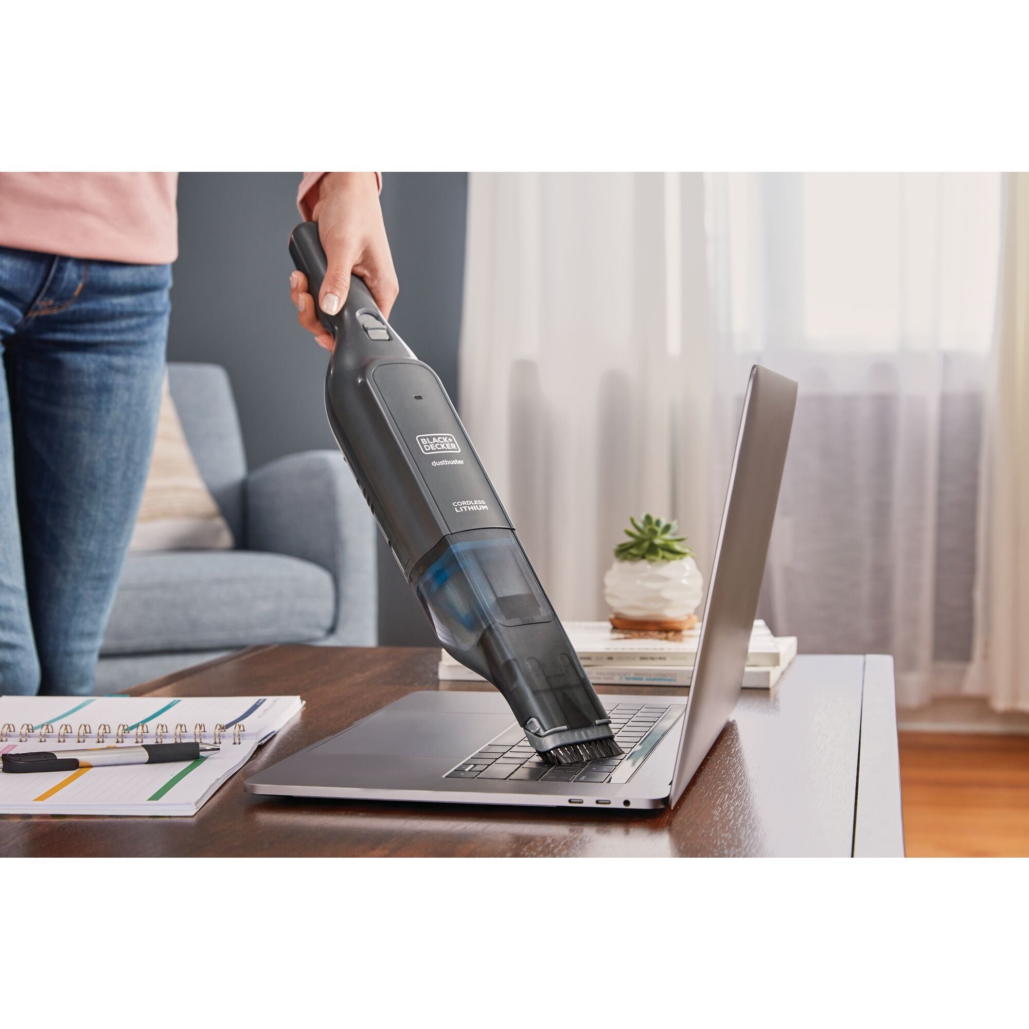 dustbuster 12 volt MAX Advanced Clean cordless hand vacuum.